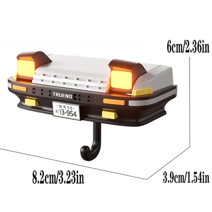 Llavero Retro con Faros Abatibles