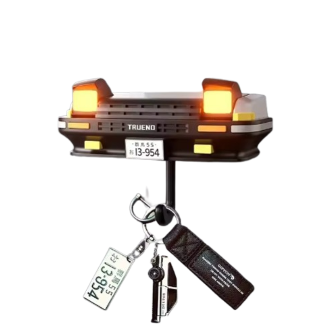 Llavero Retro con Faros Abatibles